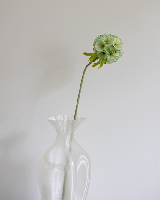 Artificial Scabiosa Flower, Grøn