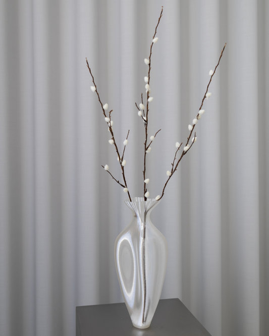 Artificial Willow Bud, Hvid