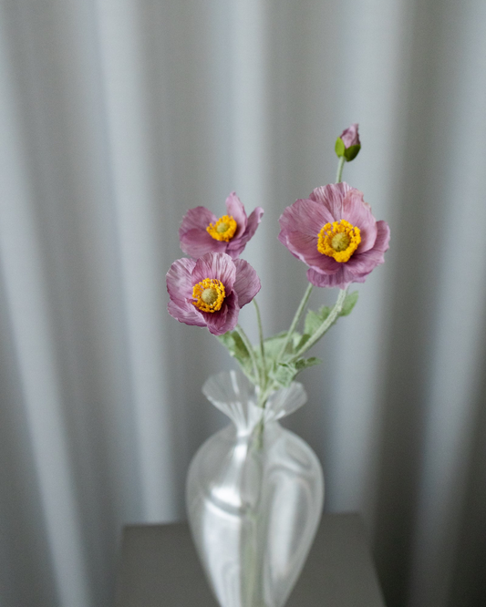 Artificial Purple Poppy, Lilla