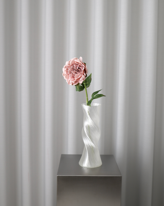 Artificial Peony, Beige