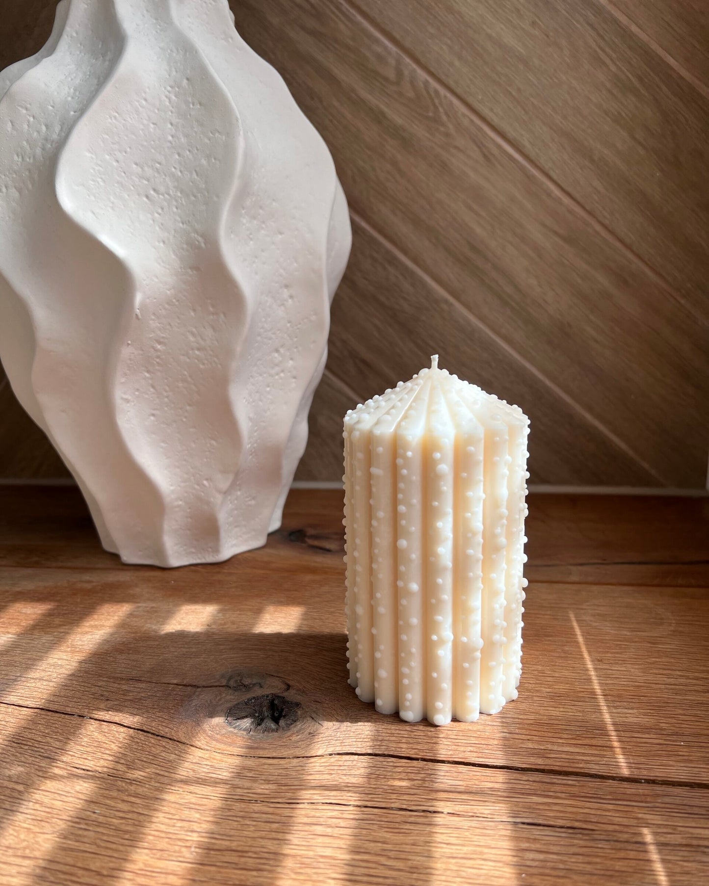 Håndlavet lys, lille